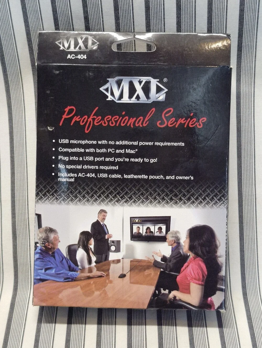 MXL ProCon Series 1 AC-404 USB Conference Boundary Microphone w/ USB Cable
